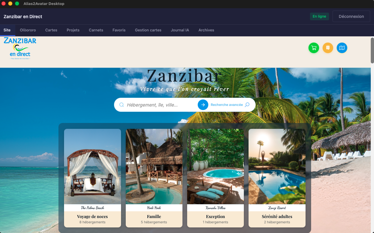 Alias2Ender — B2B front-end desktop